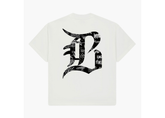 By Tydon Rodman T-Shirt - White/Black Graffiti